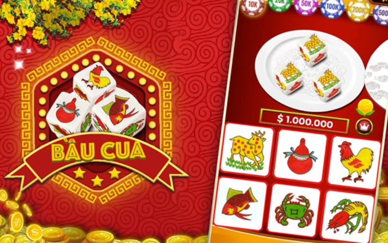 bầu cua tôm cá online