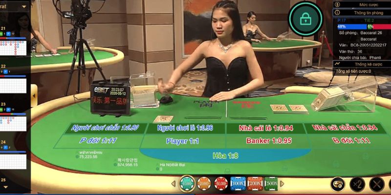 Nắm vững luật chơi Baccarat